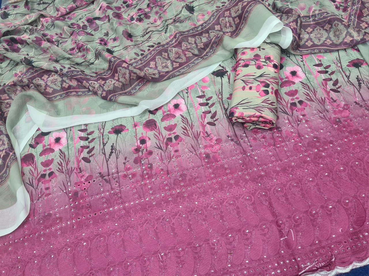 Boring Chikankari Dress