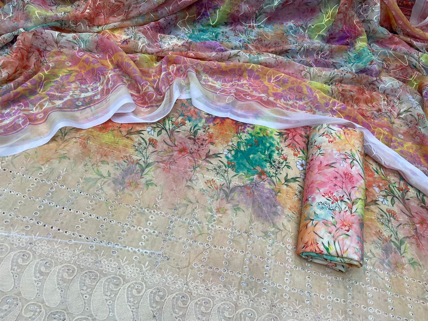 Boring Chikankari Dress