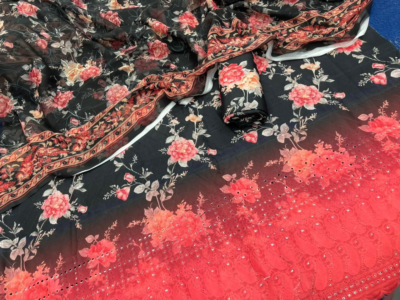 Boring Chikankari Dress