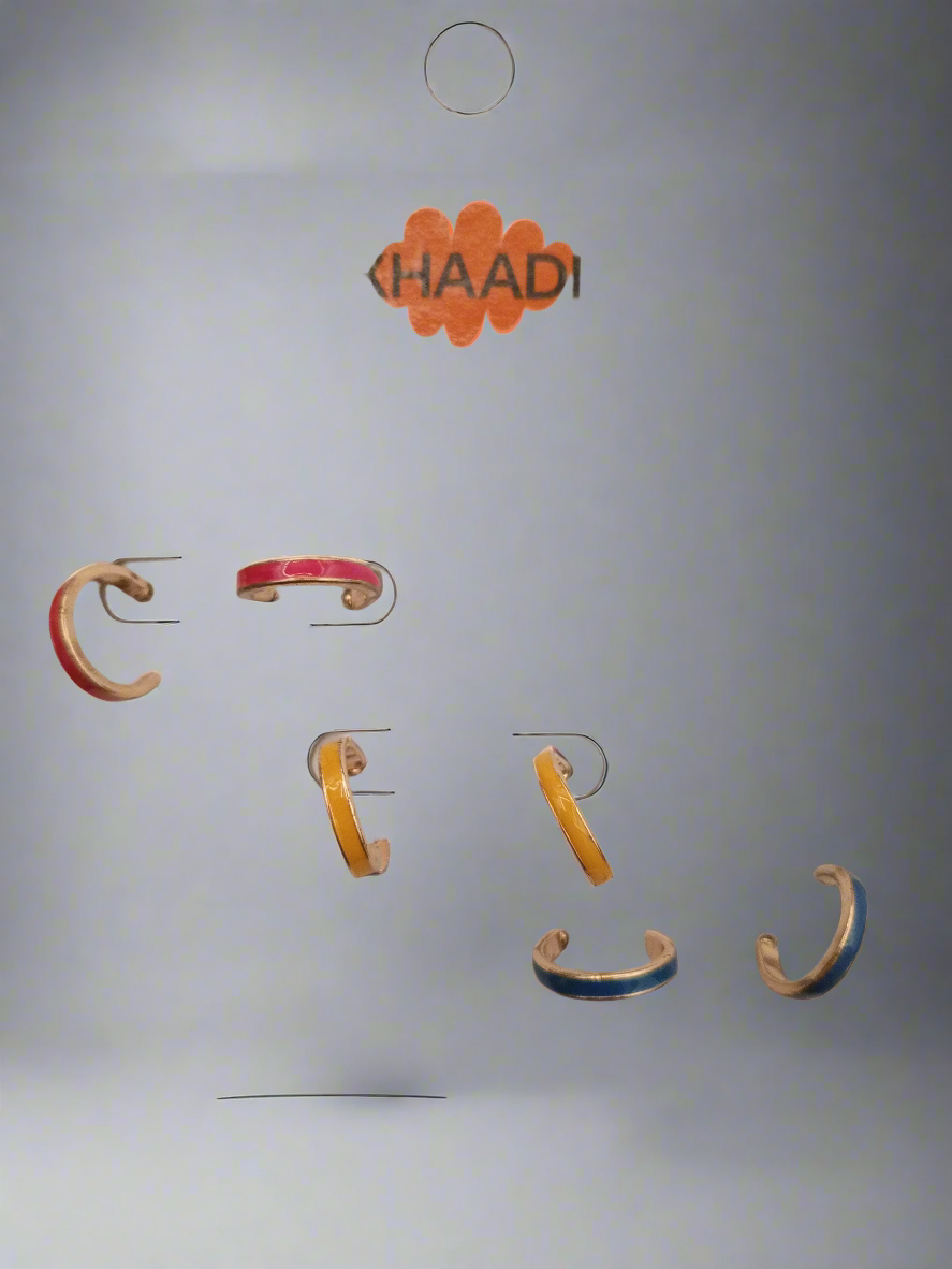Trendy Rainbow Hoops