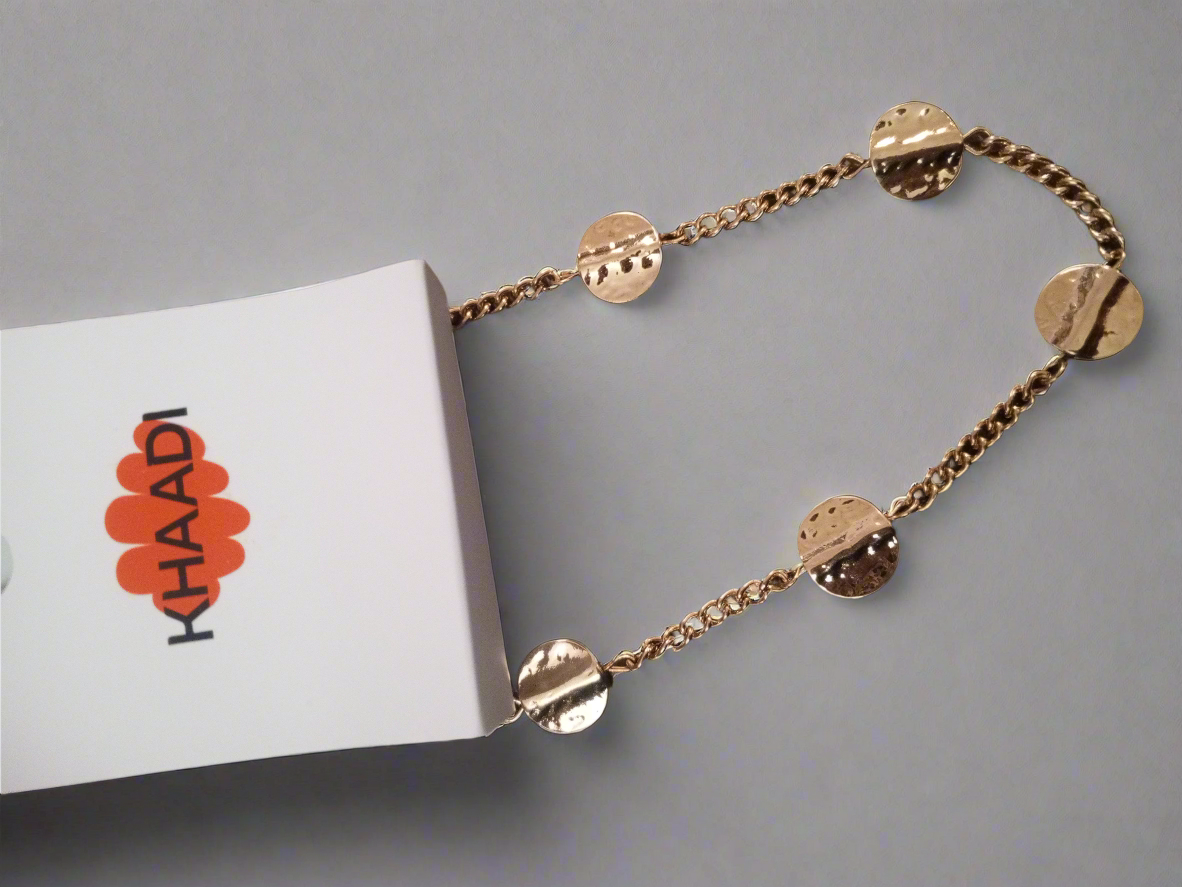 Coin Disc Dangle Bracelet