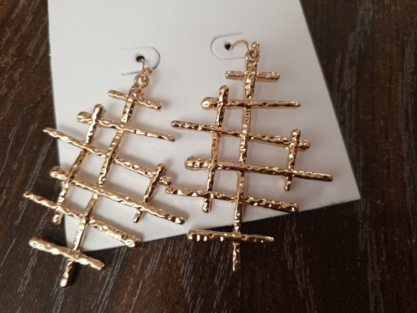 Exaggerated Gold Everyday Earrings