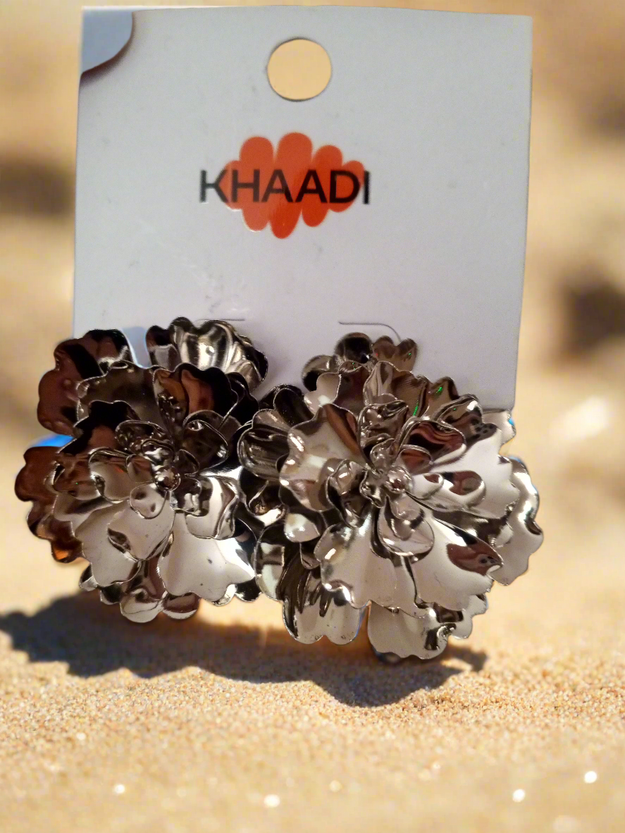 Flower Clipon Earrings