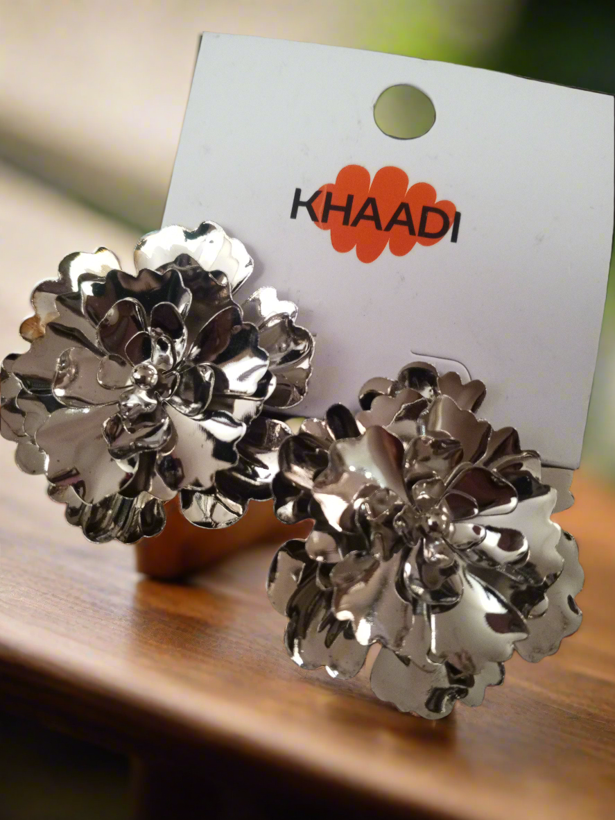 Flower Clipon Earrings