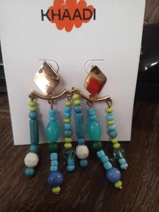 Rhombus Shaped Earrings